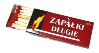 ZAPAKI DUGIE 7,5 cm do zniczy, kominka, grilla